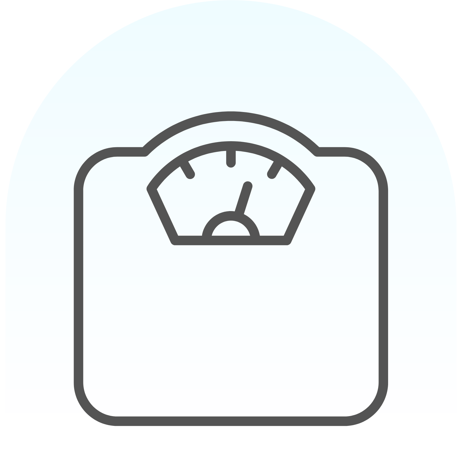 Weight loss icon