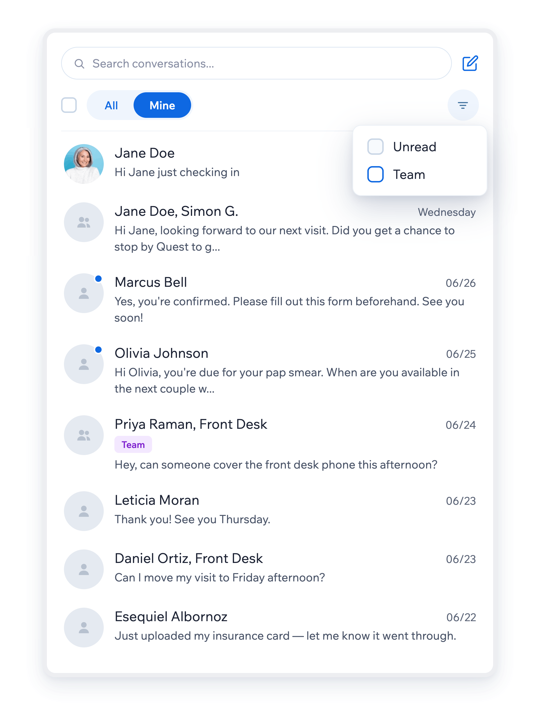 Conversation-List-web