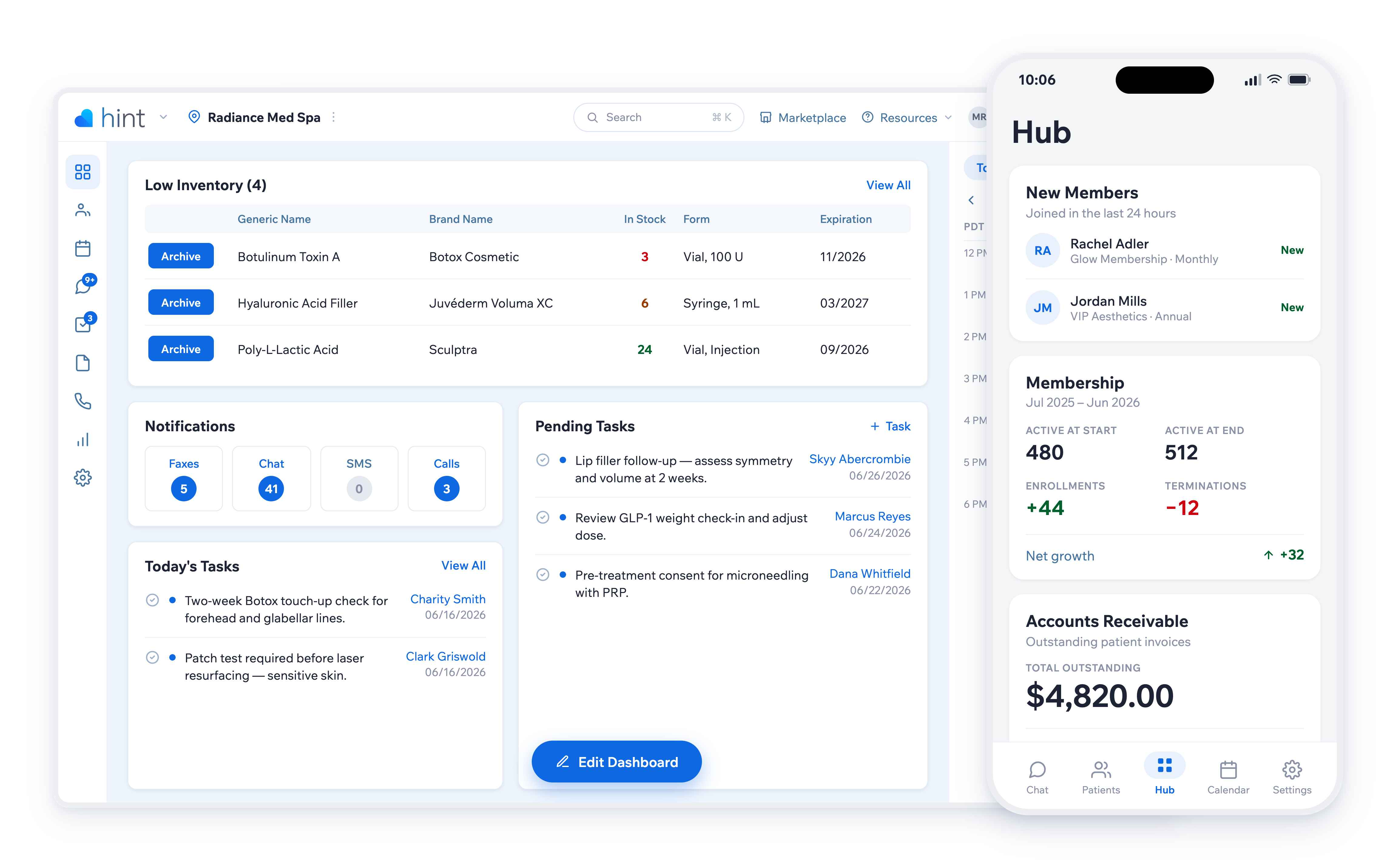 EMR-Dashboard-MedSpa