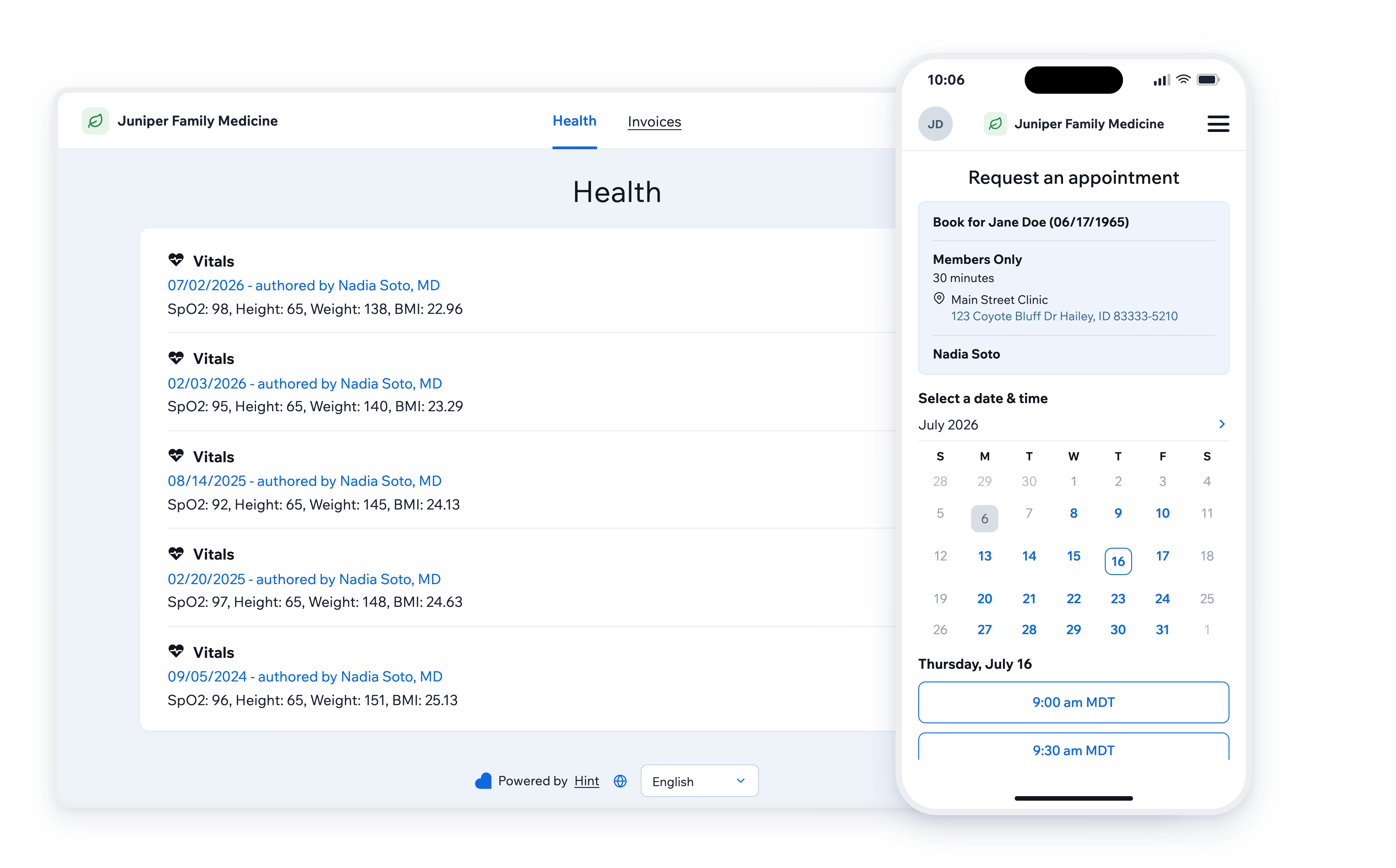 Patient-Portal-web