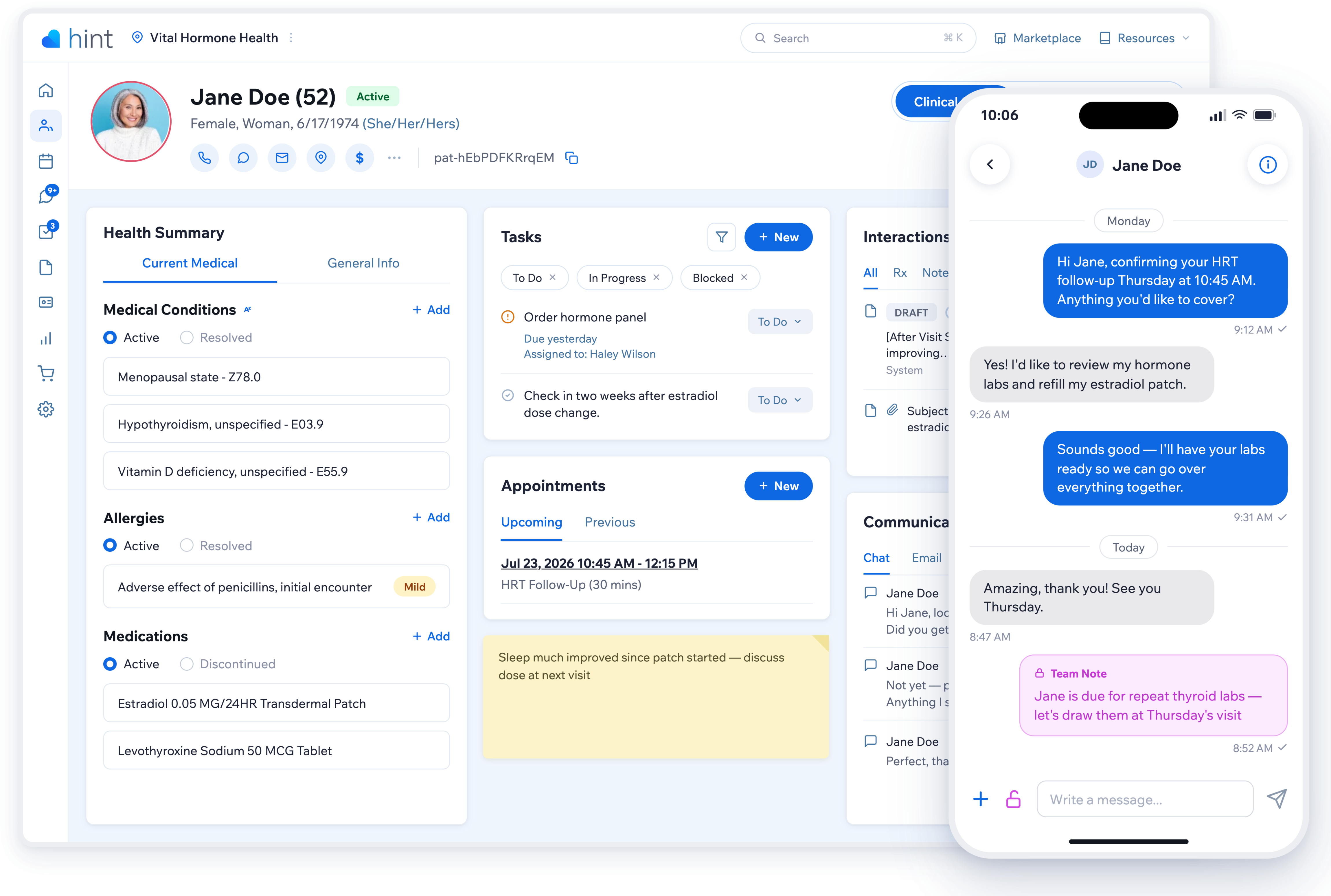 PatientChart-HRTCare-web
