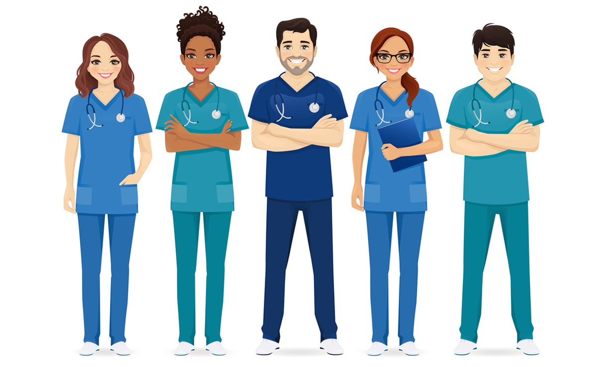 Direct Primary Care physicians team animated